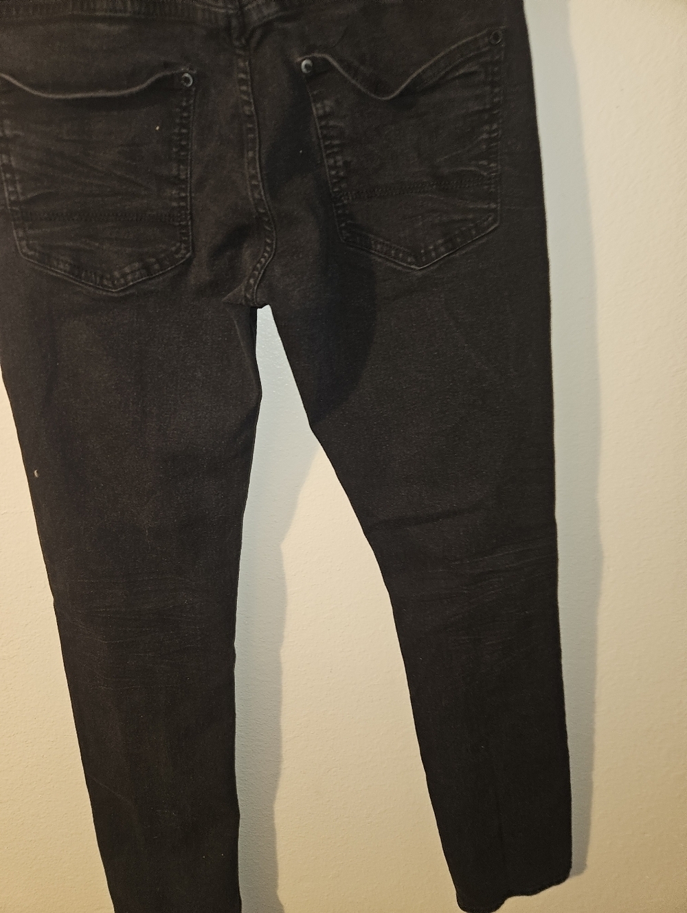 Steve's Jeans Mens Black Skinny Jeans Size 32/32 - Picture 12 of 13